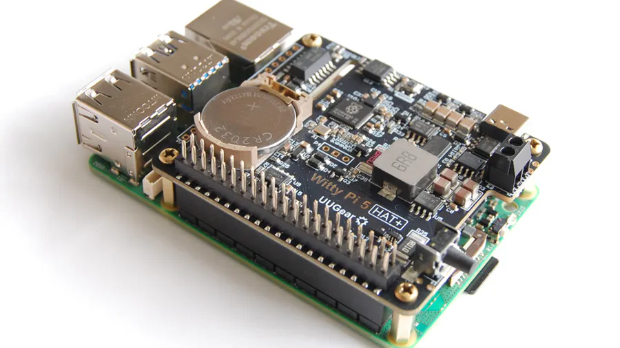 Ugear Witty PI Mini: RTC en GESTION van de ENERGIA voor Raspberry PI