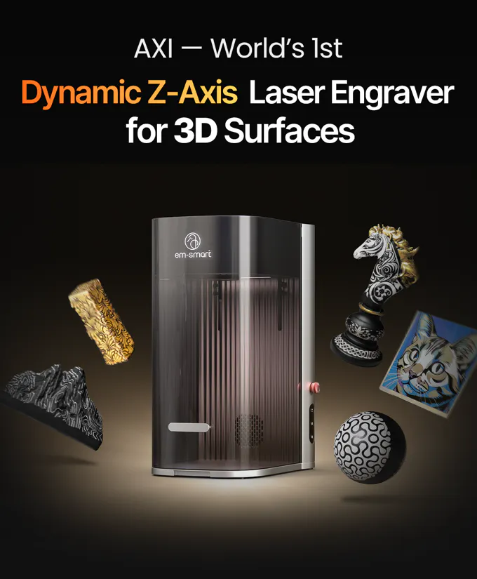 Kickstarter Laser Targets Complex 3D Surface Engraving - Hackster.io