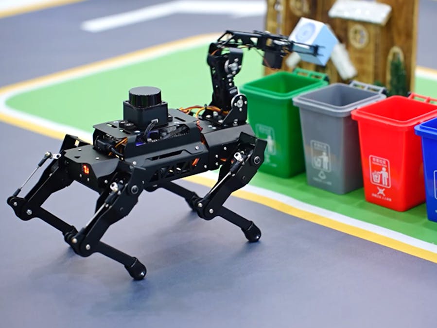 How I Made a Robot Dog Walk Using Visual Kinematics