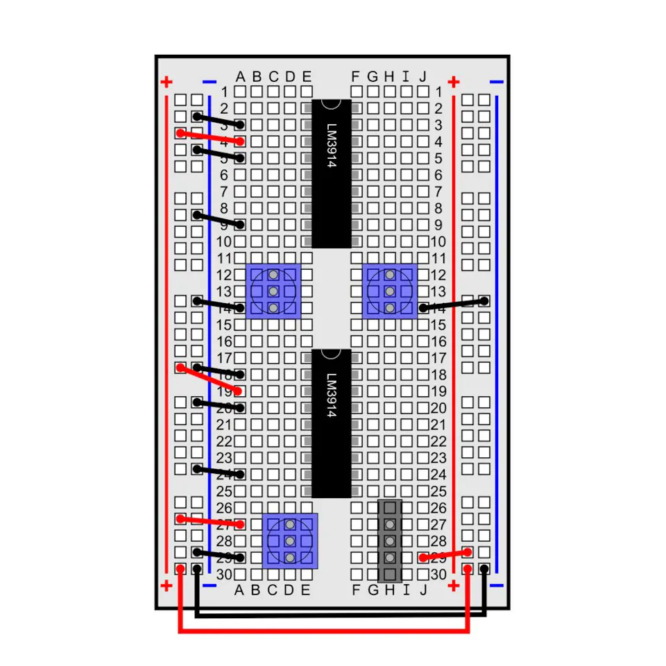 Mini LED Volume Towers (VU meters) - Hackster.io