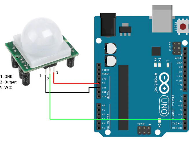 Arduino PIR Motion Sensor Project