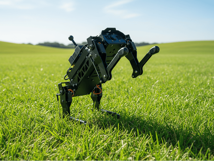 How PuppyPi Robotic Dog Achieves Its Remarkably Stable Gait