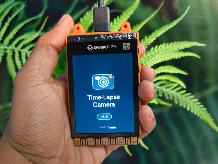 Build a Smart Timelapse Camera with UNIHIKER K10