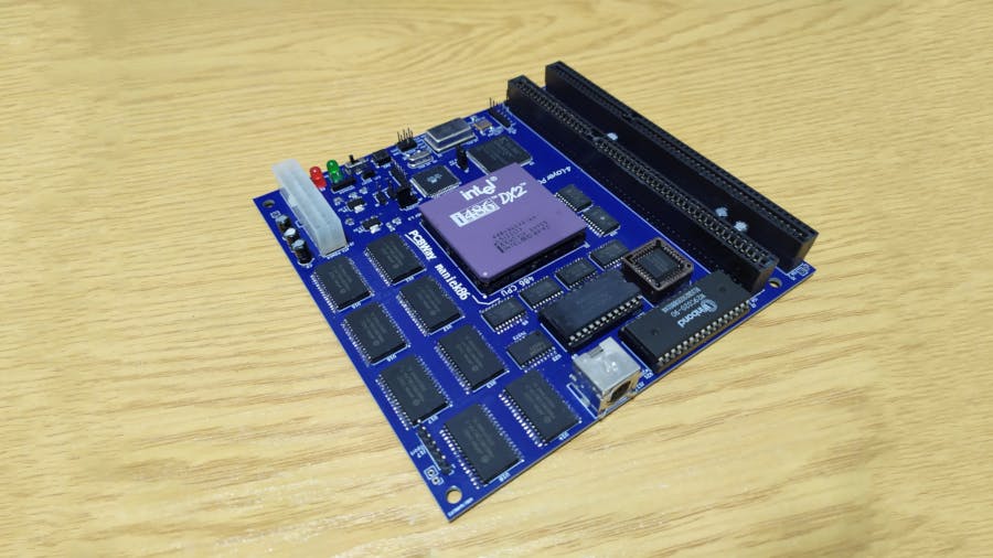 Piotr Grzesik's M8SBC-486 Is a Brand-New Motherboard for Vintage