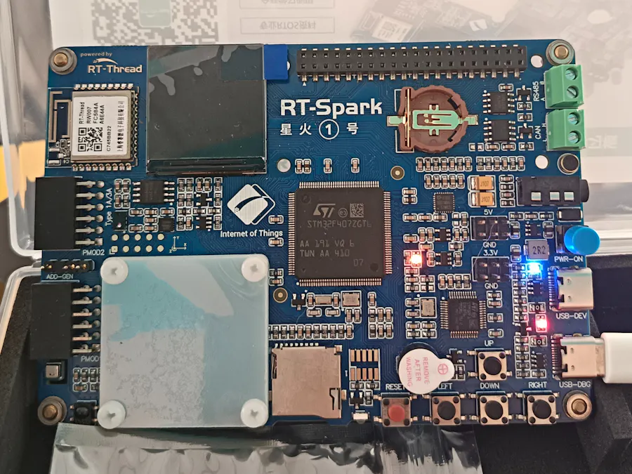 RT-Spark LED Blink with STM32CubeIDE & CubeMX