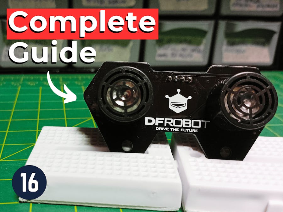 Ultrasonic Sensor With Arduino - Lesson #16