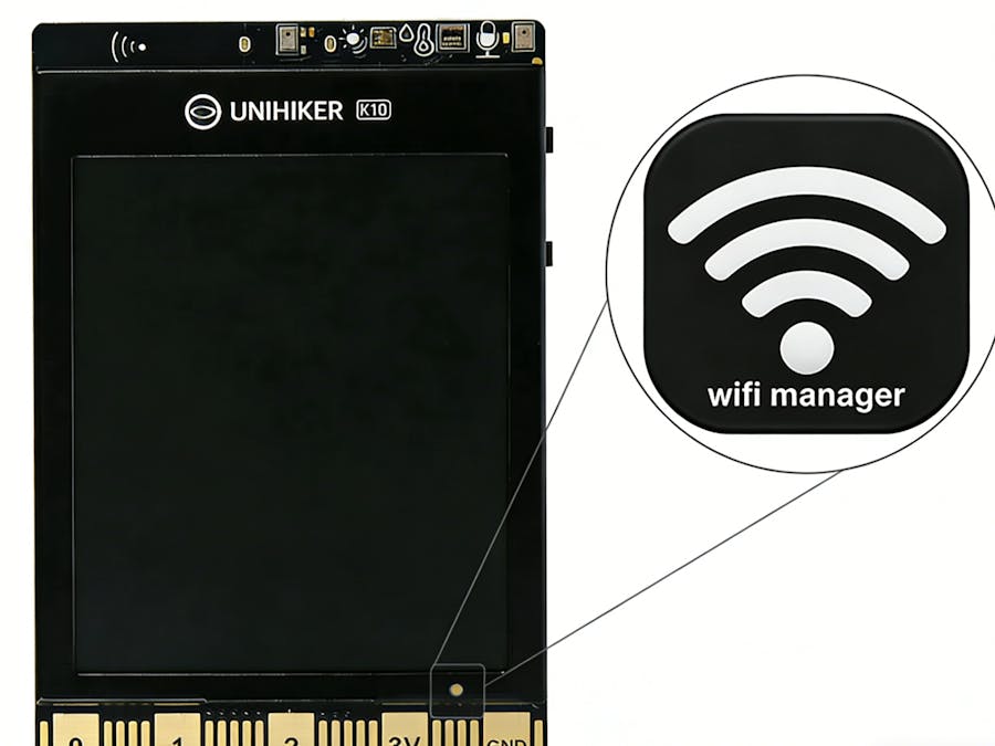 UNIHIKER K10: WiFiManager Phone Setup