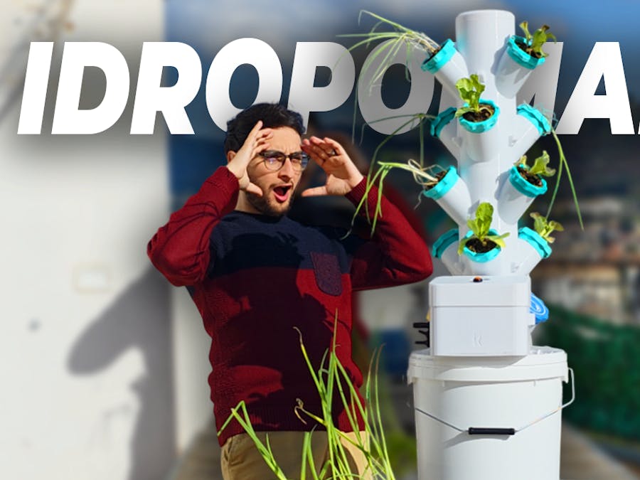 IDROPOIMAKS: Smart Vertical Hydroponic Tower