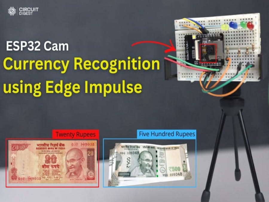 ESP32-CAM Currency Recognition with Edge AI