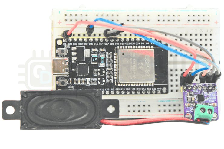 การต่อวงจร ESP32 กับ Speaker