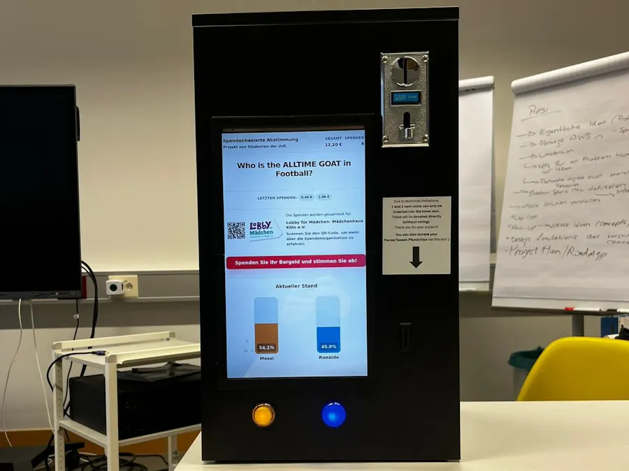 Charitable Voting Machine