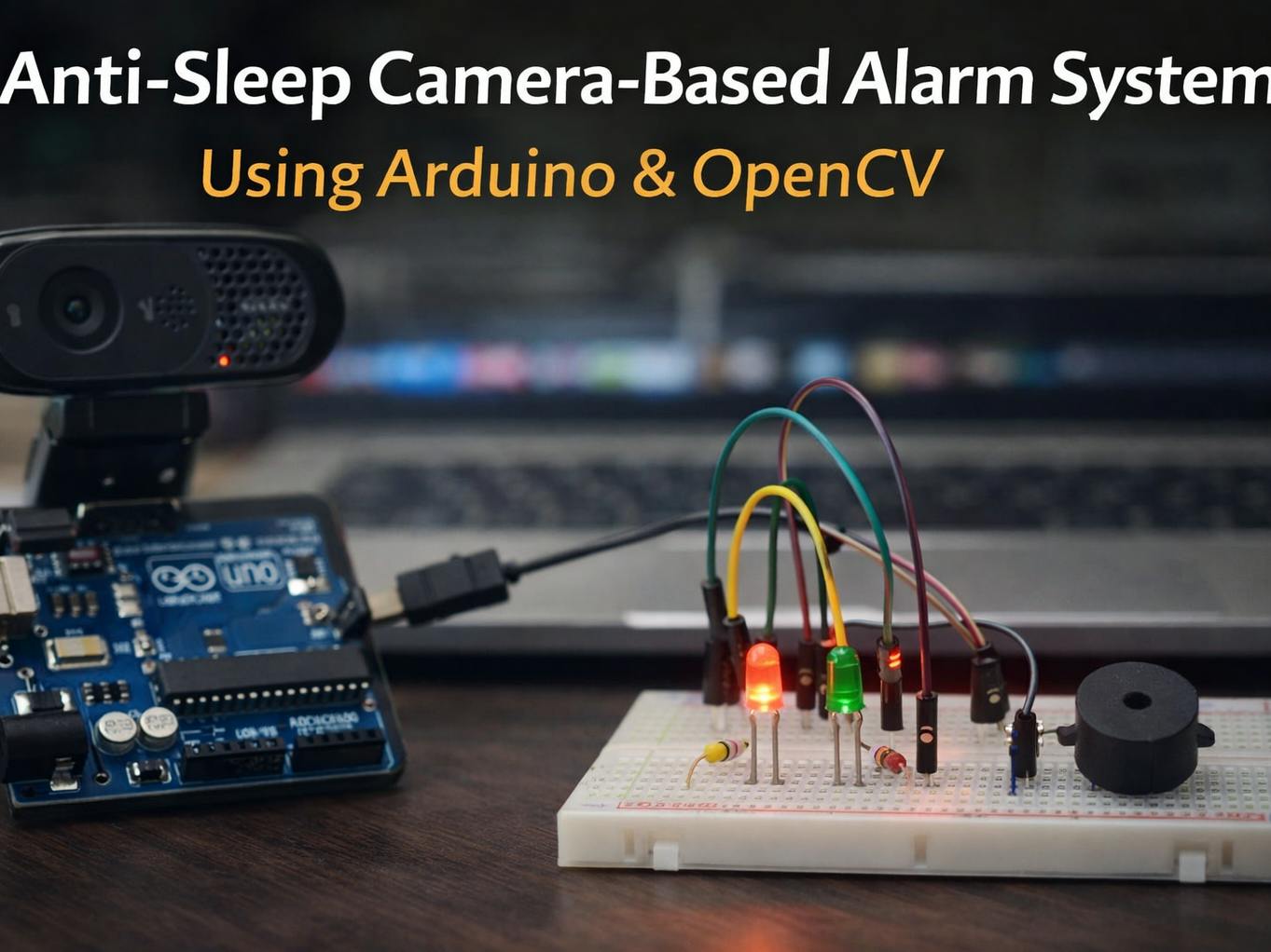 Anti-Sleep Camera Detects Drowsiness, Activates Alert