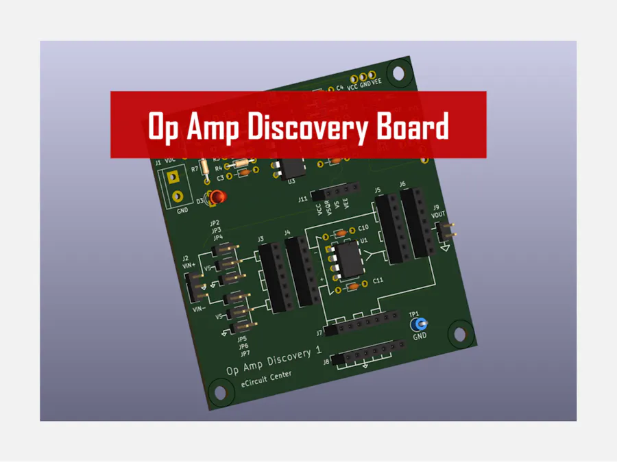 Op Amp Discovery Bd - Quick and Versatile Experimenter Board