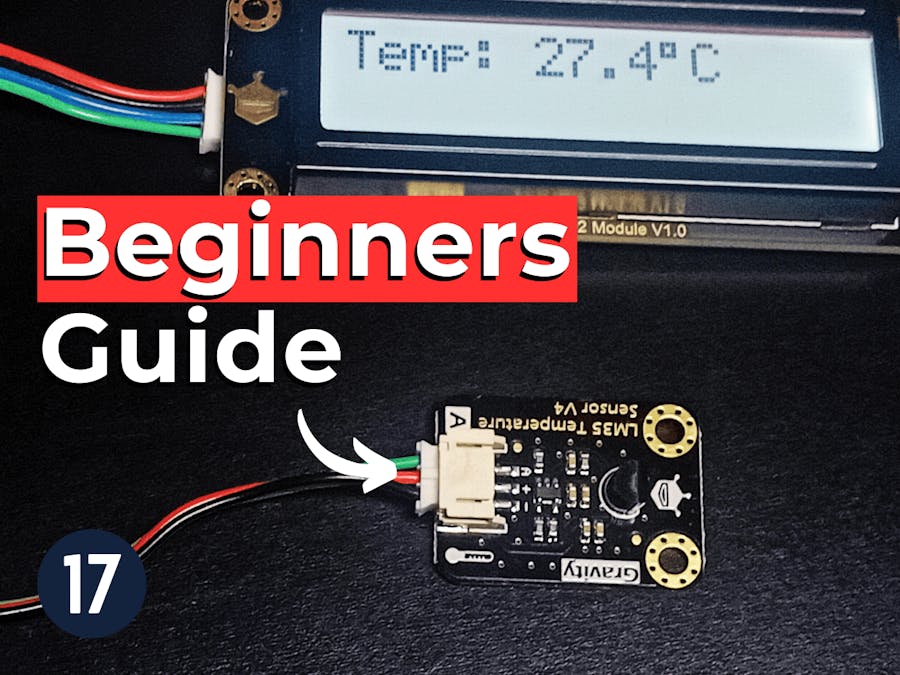 LM35 Temperature Sensor With Arduino - Lesson #17