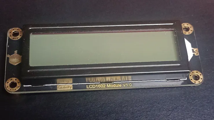 I2C LCD module