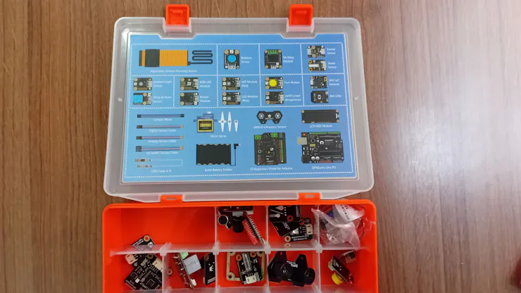 The list of components