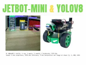JetBot Mini 2 GB Sees the World with YOLOv8 (Part 1)