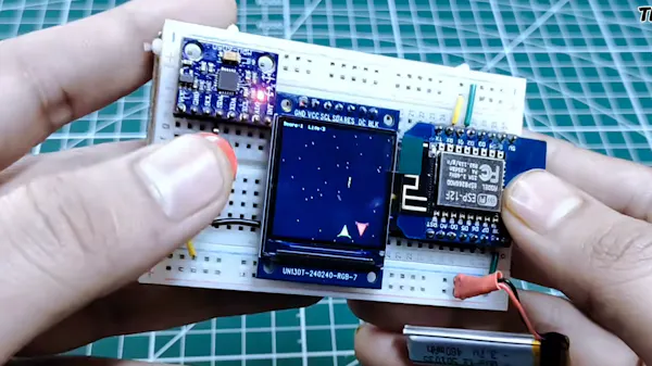 Turn Your Spare Parts into a Retro Space Game - Hackster.io