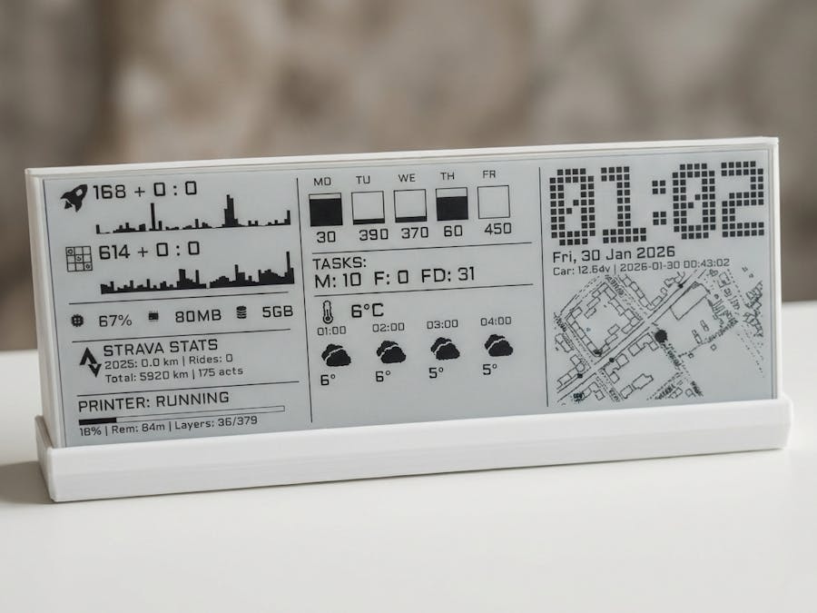 EPaper Dashboard 10.85''