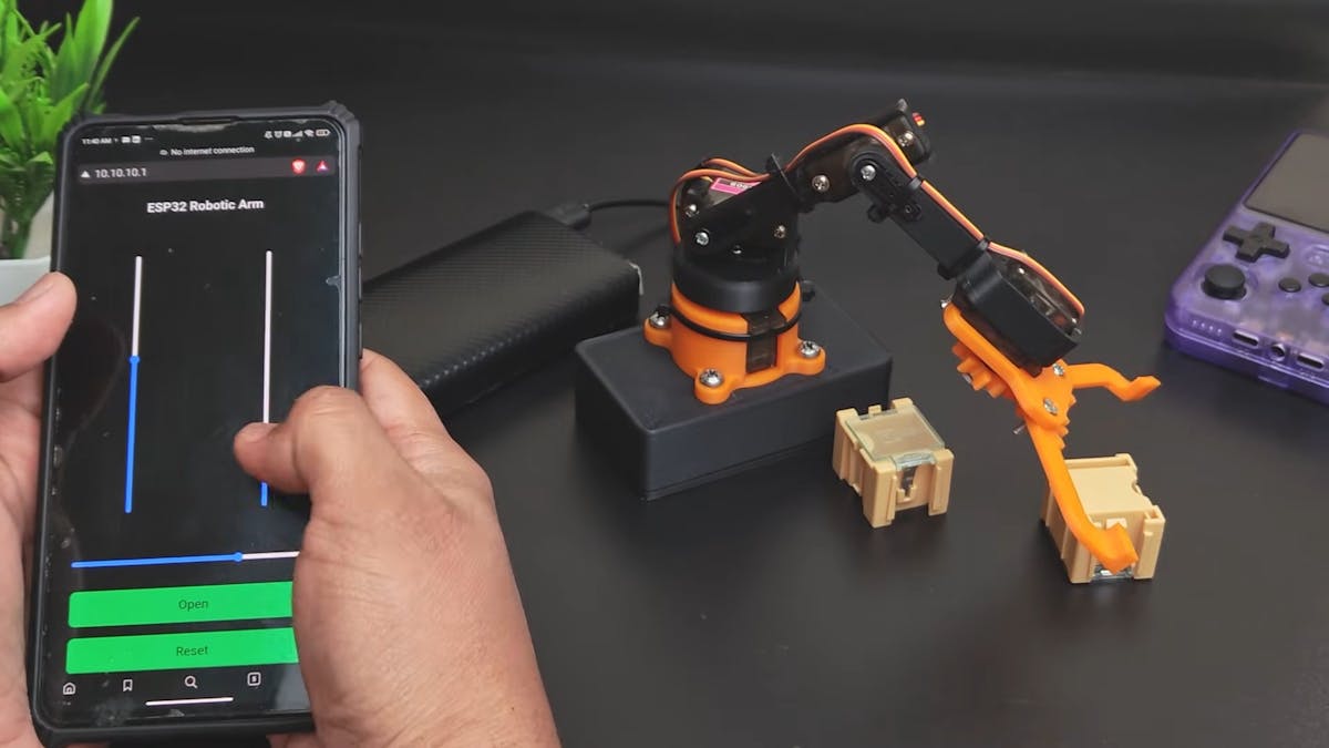 hackster.io - A Budget-Friendly 3D-Printed Robot Arm