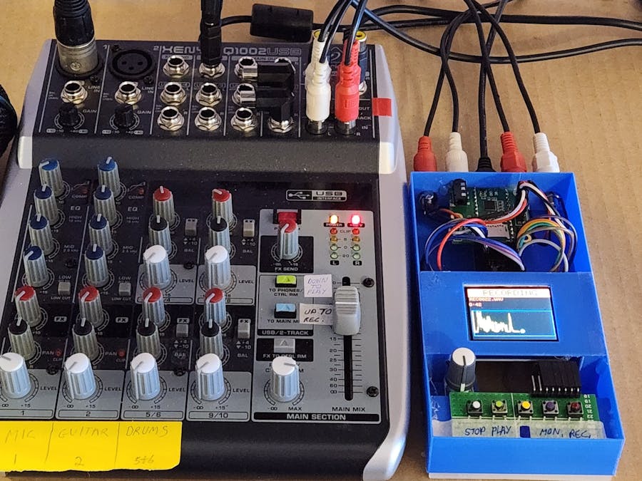 Teensy Stereo Audio Recorder
