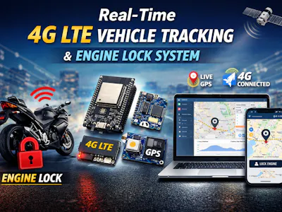 Real-Time 4G LTE Vehicle Tracking & Engine Lock System - Hackster.io