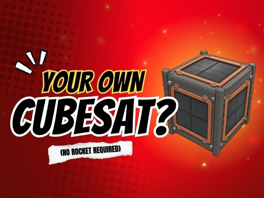 DIY CubeSat STEM Satellite with ESP8266 and Telemetry
