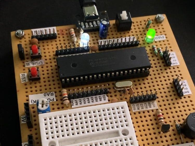 Building a PIC16F877A Development Board from Scratch in 2026