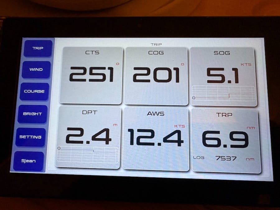 NMEA0183 Multi Function Display