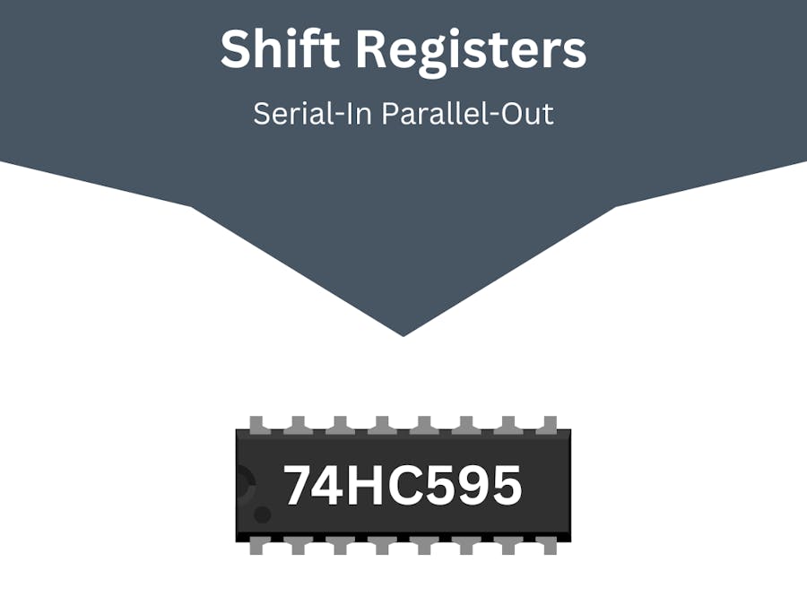 Understanding SIPO Shift Registers