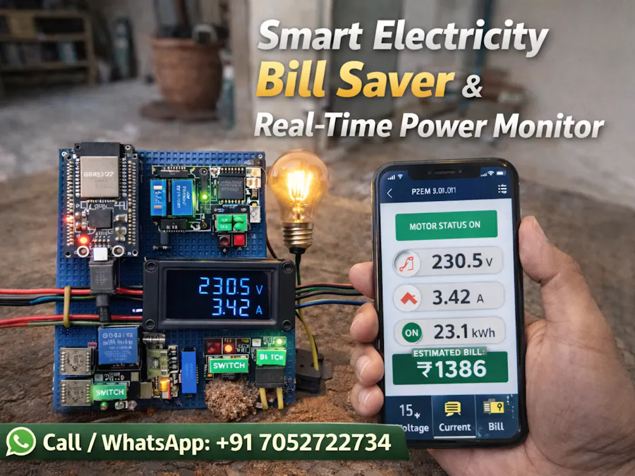 Smart Energy Bill Optimizer & Real-Time Power Monitor