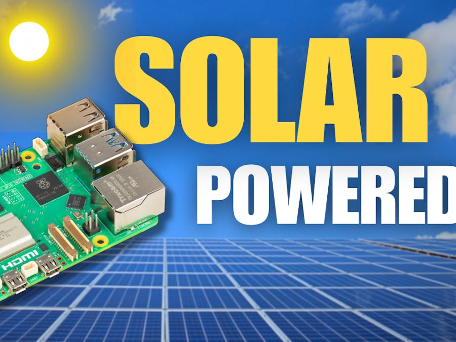 Sun Powered Raspberry Pi