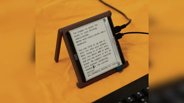 A Weekend Project for Writers: The $40 Digital Typewriter - Hackster.io
