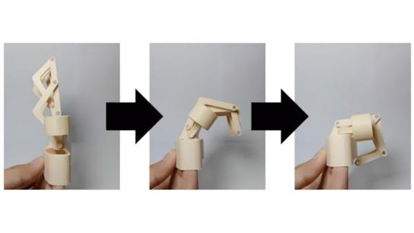 Researchers Turn to 3D Printing for a Low-Cost, Body-Powered Curling Prosthetic Finger