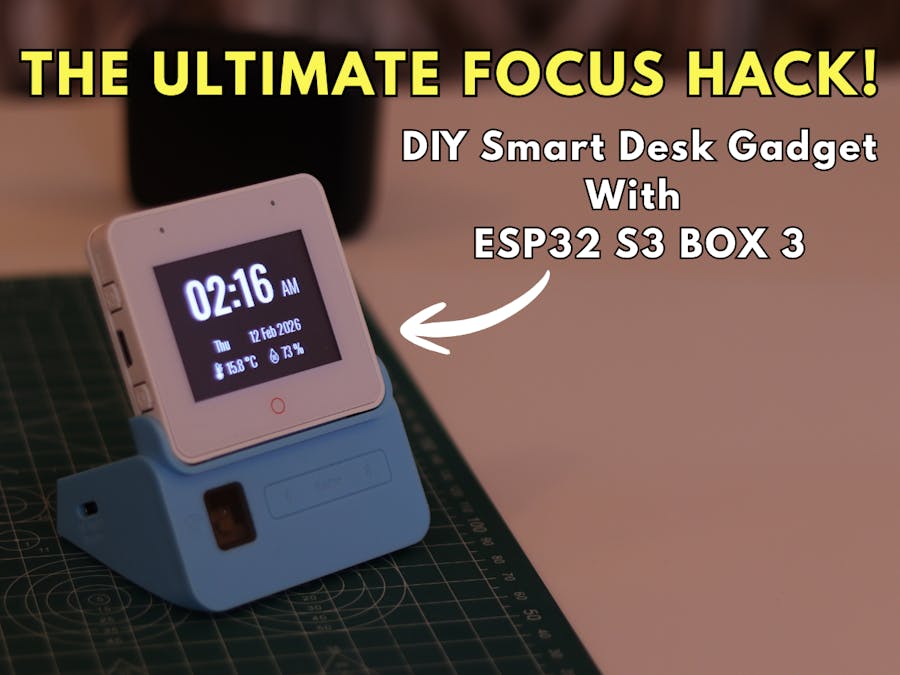 Desk32: The Ultimate DIY Smart Desk Hub for Deep Work