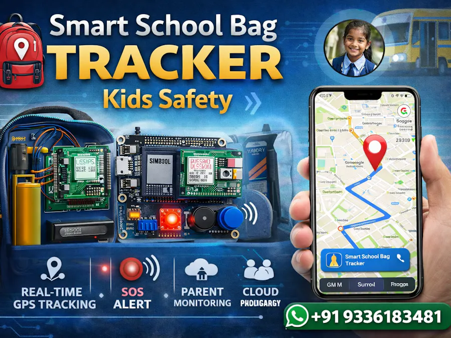 Smart School Bag Tracker (Kids Safety)