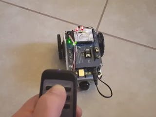 Remote Controlling Arduino Robot Shield