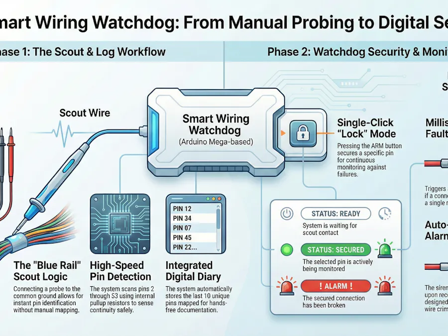 Smart Wiring Watchdog & Digital Diary – Arduino Mega 2560 De