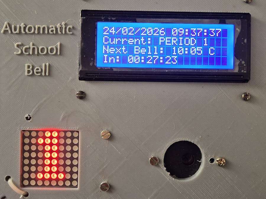Industrial-Grade STM32 Smart School Bell V3.0