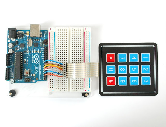 one wire keypad arduino library