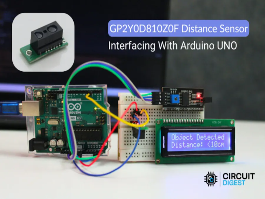 Arduino Proximity Alert Using GP2Y0D80Z0F Sensor