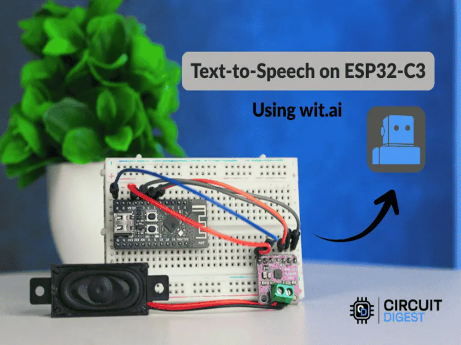 ESP32-C3 AI Text-to-Speech Using Wit. ai