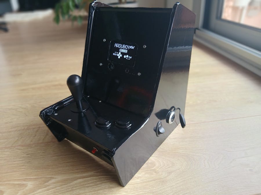 ArduStick: DIY clone of Arduboy FX as an Arcade bartop