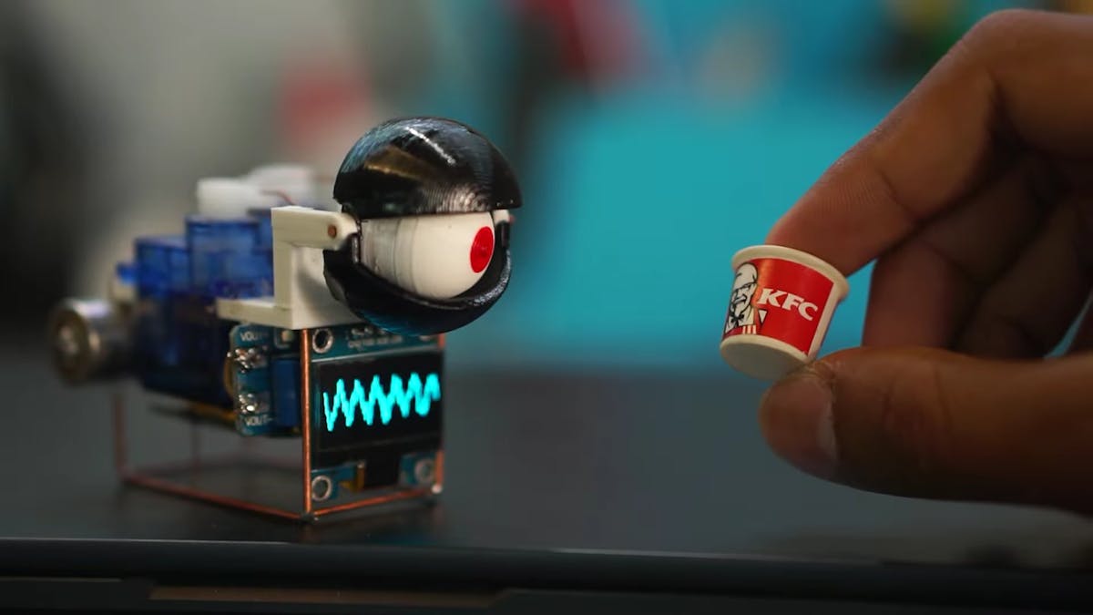 hackster.io - The Desk Robot That Watches You Work