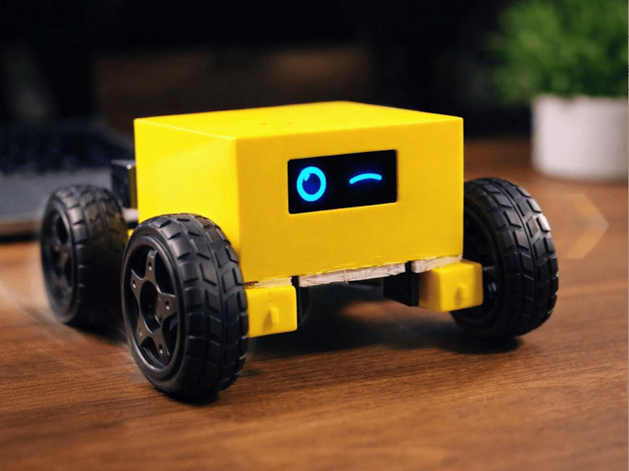 Desk buddy | Companion robot on wheels & Speech Recognition