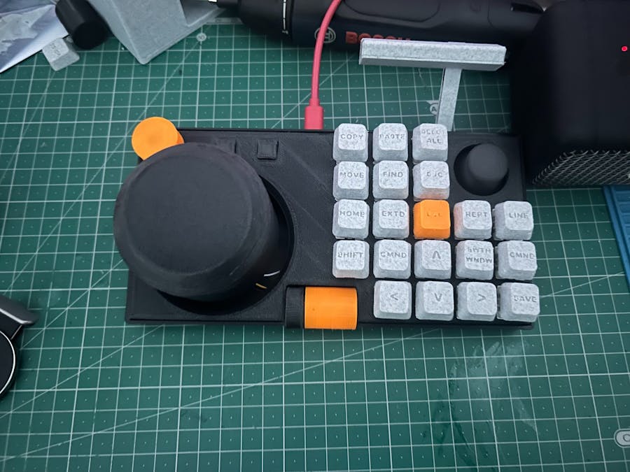 Open Source Space Mouse and Macro Keyboard Fusion 360 source