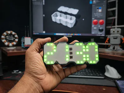 Its will cost only 10$ to build this beautiful clock - Hackster.io