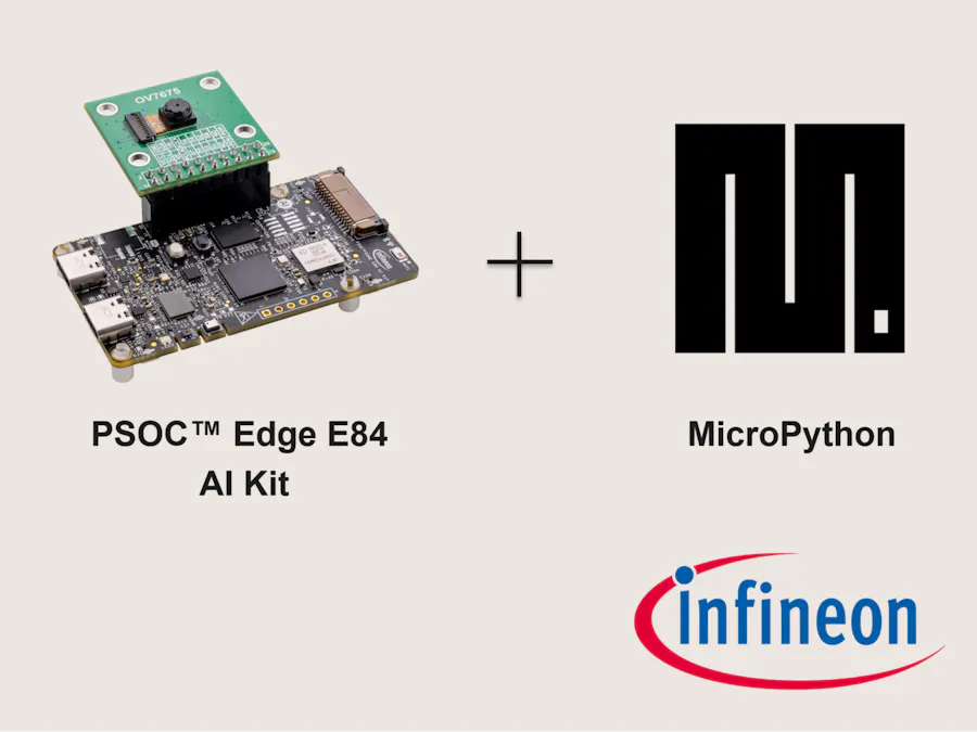Micropython on PSOC™ Edge E84 AI Kit