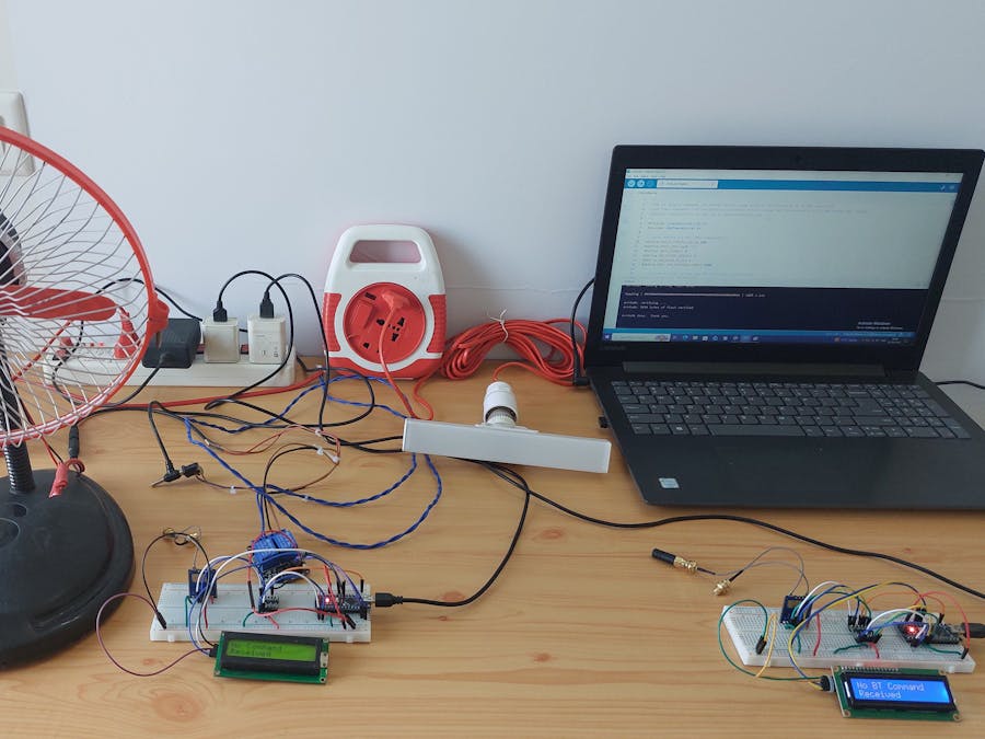 Wireless Appliance Control Using Arduino Nano and RYLR999