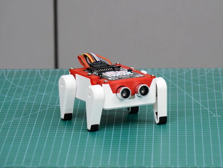 Quarky Mini Robo Dog, Step-by-Step Assembly Guide